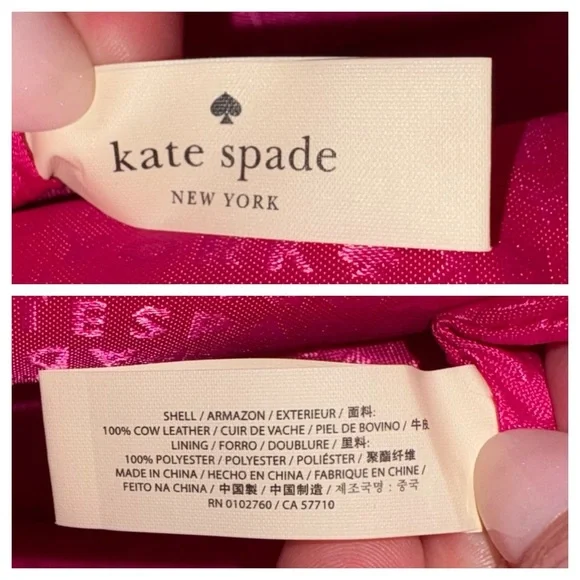 ❌SOLD!❌ Kate Spade NWT Hot Pink Leather Backpack “Small Breezy Mulberry Street” - Picture 10 of 11